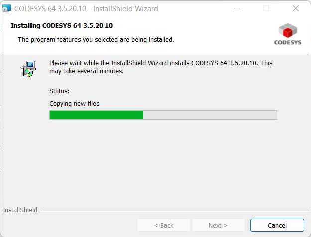 Codesys installer setup 2