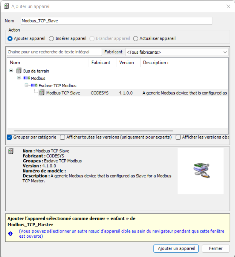 Add modbus slave