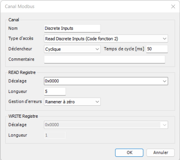 modbus slave channels new discrete inputs